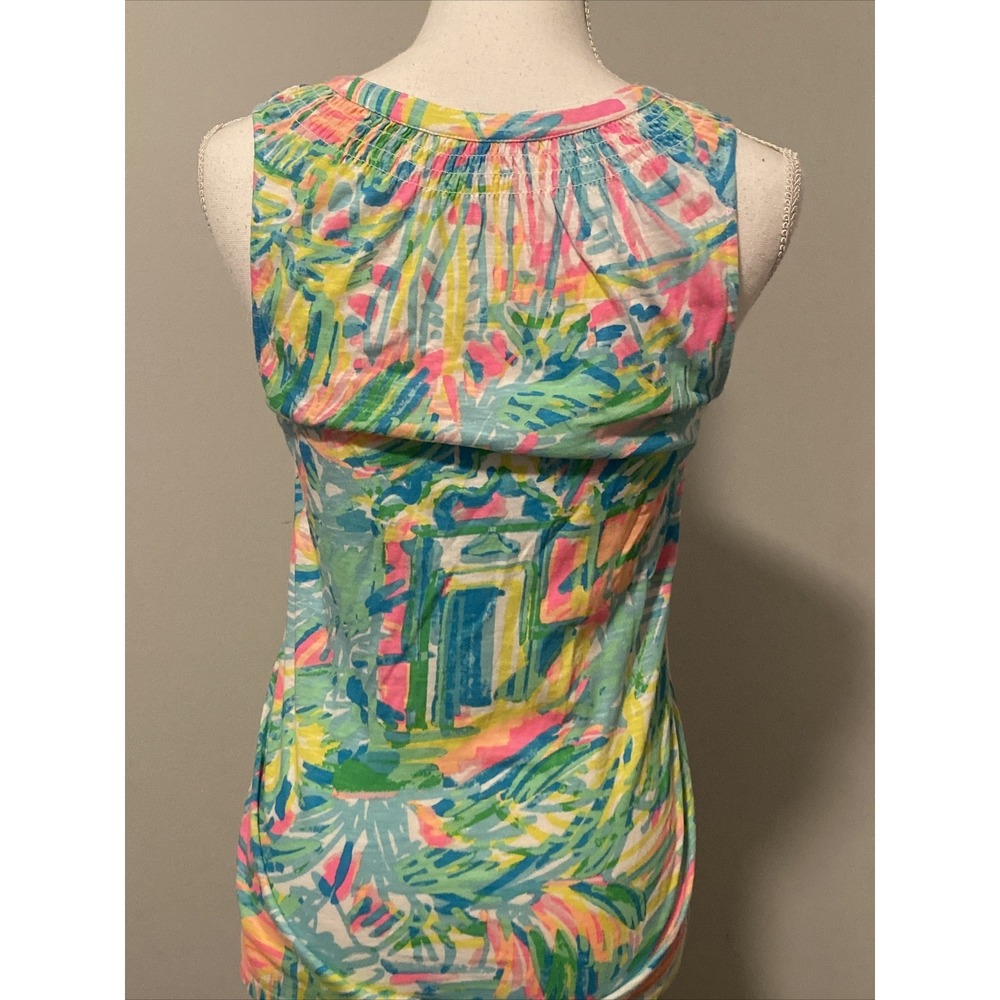 LILLY PULITZER  'Essie' Knit Top In Sea, Salt And Fun, Size XS - Picture 3 of 5